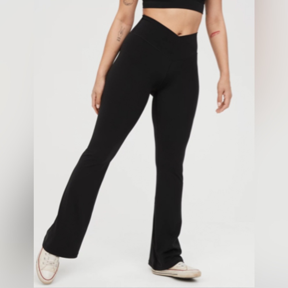 American Eagle Outfitters Black Boot Cut Flare Pants